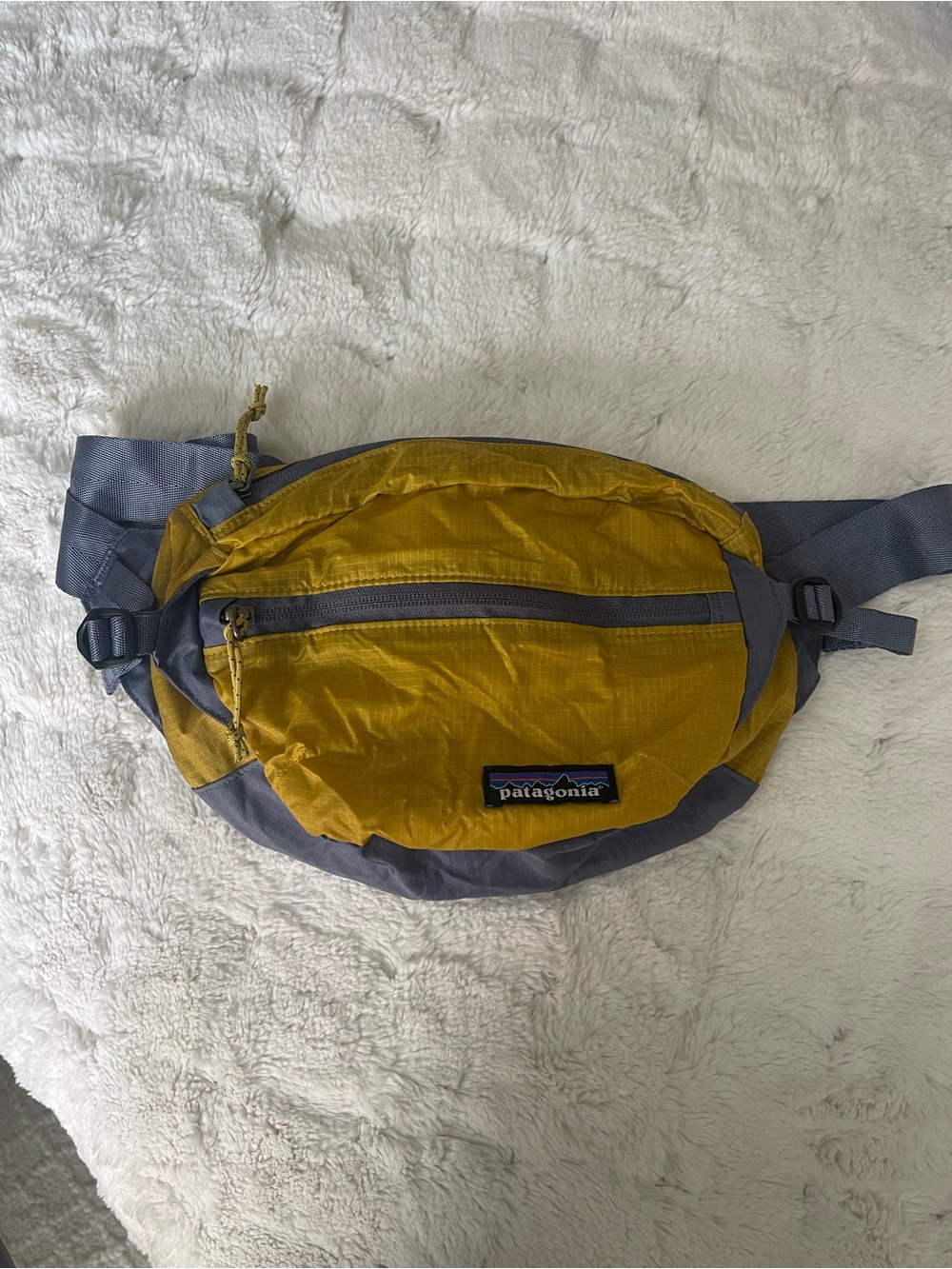 NWT Patagonia Yellow and Gray Belt Pack - Men's Waist Bag